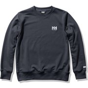 HHロゴスウェットクルー HH Logo Sweat Crew HE32125 ディープネイビー(DN) WLサイズ [アウトドア スウェット レディース]