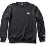 HHロゴスウェットクルー HH Logo Sweat Crew HE32125 ブラック(K) Lサイズ [アウトドア スウェット メンズ]