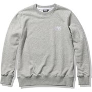 HHロゴスウェットクルー HH Logo Sweat Crew HE32125 ミックスグレー(Z) WMサイズ [アウトドア スウェット レディース]