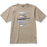 ショートスリーブホエールティー S/S Whale Tee HE62131 ウェットサンド(WS) WLサイズ [アウトドア カットソー レディース]