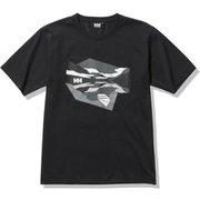 ショートスリーブランドスケープティー S/S Landscape Tee HE62132 ブラック(K) Lサイズ [アウトドア カットソー メンズ]