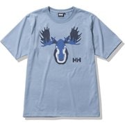 ショートスリーブアニマルティー S/S Animal Tee HE62133 フェイデッドブルー(FA) WLサイズ [アウトドア カットソー レディース]