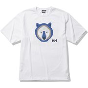 ショートスリーブアニマルティー S/S Animal Tee HE62133 ホワイト(W) Mサイズ [アウトドア カットソー メンズ]