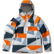 ノルディックプリントスカンザライトジャケット Nordic Print Scandza Light Jacket HOE12103 エナジーオレンジ(EO) WLサイズ [アウトドア ジャケット レディース]