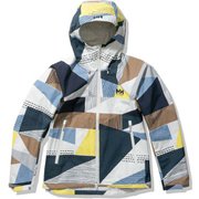 ノルディックプリントスカンザライトジャケット Nordic Print Scandza Light Jacket HOE12103 ウェットサンド(WS) XLサイズ [アウトドア ジャケット メンズウェア]