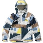 ノルディックプリントスカンザライトジャケット Nordic Print Scandza Light Jacket HOE12103 ウェットサンド(WS) WMサイズ [アウトドア ジャケット レディース]