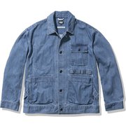 フレームプルーフデニムジャケット Flameproof Denim Jacket HOE12109 ブルー(B) Lサイズ [アウトドア ジャケット メンズウェア]