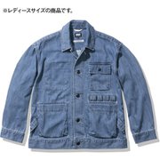 フレームプルーフデニムジャケット Flameproof Denim Jacket HOE12109 ブルー(B) WMサイズ [アウトドア ジャケット レディース]