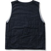 フレームプルーフデニムツールベスト Flameproof Denim Tool Vest HO12110 ネイビー(N) Lサイズ [アウトドア ベスト メンズ]