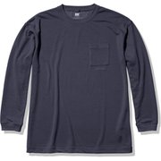 ロングスリーブ インセクトシールドティー L/S Insect Shield（R） Tee HOE32114 ヘリーブルー(HB) Lサイズ [アウトドア カットソー メンズ]