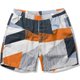 ノルディックプリントショーツ Nordic Print Shorts HOE72100 エナジーオレンジ(EO) Lサイズ [トランクスタイプ水着 メンズ]