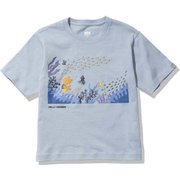 ショートスリーブヘリーベアービッグティー K S/S Helly Bear Big Tee HJ62113 フォグブルー(FB) 130サイズ [アウトドア トップス キッズ]