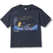 ショートスリーブヘリーベアービッグティー K S/S Helly Bear Big Tee HJ62113 ヘリーブルー(HB) 140サイズ [アウトドア トップス キッズ]