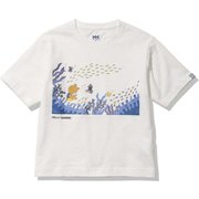 ショートスリーブヘリーベアービッグティー K S/S Helly Bear Big Tee HJ62113 オフホワイト(OW) 120サイズ [アウトドア トップス キッズ]
