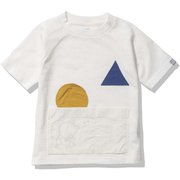 ショートスリーブヘリーベアーポケットティー K S/S Helly Bear Pocket Tee HJ62114 オフホワイト(OW) 130サイズ [アウトドア トップス キッズ]
