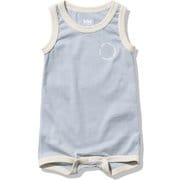 マイファーストHHノースリーブロンパース B My First HH No sleeve Rompers HB32100 フォグブルー(FB) 80サイズ [アウトドア トップス キッズ]