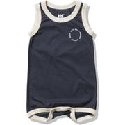 マイファーストHHノースリーブロンパース B My First HH No sleeve Rompers HB32100 ヘリーブルー(HB) 70サイズ [アウトドア トップス キッズ]
