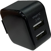 SLIM AC CUBE 2ポート スリムAC充電器 AKJ-SCUBE2 BK