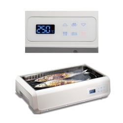 値下【美品】ROOMMATE 無煙グリル調理器ゼロスモークDX RM-103TE ヨドバシ.com - ダイアモンドヘッド ROOMMATE ルームメイト