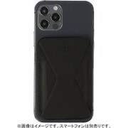 MS007M-1-BK [iPhone 12シリーズ対応 MOFTスマホスタンド ワイヤレス充電対応・マグネット接続式 ブラック]