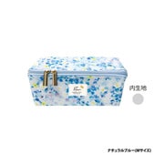 pacapo. マルチポーチ フルール Mサイズ ナチュラルブルー