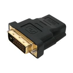 HDMIメス-DVI変換アダプタ VDA-HD01/BK
