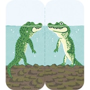 フタマタフセン イラストタイプ Mサイズ 008 ワニ 3560-008