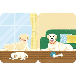 フタマタフセン イラストタイプ Lサイズ 001 イヌ 3580-001