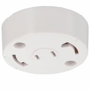 丸形引掛露出ローゼット コンセント付 照明用 HS-LH03E