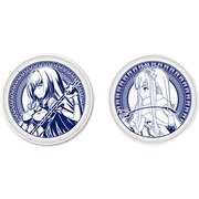 Fate/Grand Order ミニプレート2枚セット（ランサー/スカサハ×ライダー/女王メイヴ） [キャラクターグッズ]