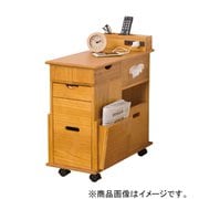 64838 [ソファーサイドすっ桐ワゴン]
