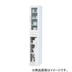 【新品 送料無料】食器棚　30-180  キッチン収納　ホワイト　収納棚　収納