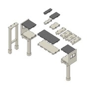 4078 Nゲージ マルチ通路幅拡張セット [鉄道模型用 レイアウト用品]