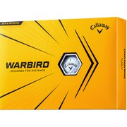 ゴルフボール WARBIRD（ウォーバード） 2ピース ホワイト 2021年モデル [1ダース 12球入]