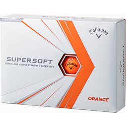 ヨドバシ Com キャロウェイ Callaway ゴルフボール Super Soft スーパーソフト 2ピース オレンジ 21年モデル 1ダース 12球入 通販 全品無料配達