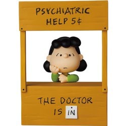 UDF PEANUTS SERIES 12 PSYCHIATRIC HELP LUCY [塗装済完成品フィギュア 全高約120mm]