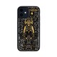 IP12mini-120B [iPhone 12 mini 用 エヴァンゲリオン FLASHシリーズ 基板アートケース EVA01 黒]