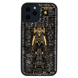 IP12PM-120B [iPhone 12 Pro Max 用 エヴァンゲリオン FLASHシリーズ 基板アートケース EVA01 黒]
