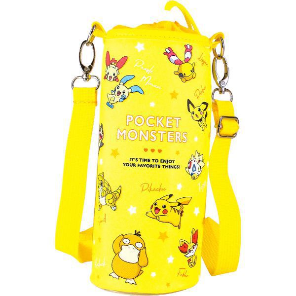 ポケモン ペットボトルカバーl カラーズ キャラクターグッズ 激安卸販売新品 イエロー