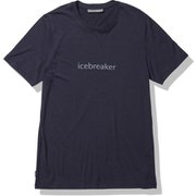 テックライト ショートスリーブ クルー アイスブレーカーロゴ M TECH LITE SS CREWE ICEBREAKER LOGO IT22016 ミッドナイトネイビー(MI) Mサイズ [アウトドア カットソー メンズ]