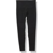モーション シームレス ハイライズ タイツ W MOTION NATURE SEAMLESS HIGHRISE TIGHTS ITW32055 ブラック(K) Mサイズ [アウトドア アンダーウェア レディース]