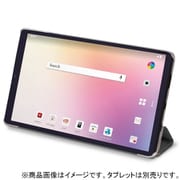 dtab Compact/d-42A/フラップケース/背面クリア/ソフトレザー/2アングル/スリープ対応/ブラック TB-D201WVBK