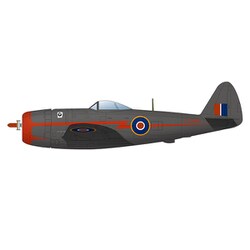 PDR-25 1/144 エアクラフトシリーズ WW.II イギリス空軍戦闘機 サンダーボルト Mk.II “バブルトップ”(2機セット) [組立式プラスチックモデル]