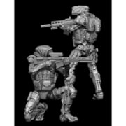 HAUGS135016 1/35 R.U-R 狙撃ロボット＆斥候ロボット セット [レジン製フィギュア]
