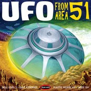 POL982 1/48 プラモデル エリア51 UFO [組立式プラスチックモデル]