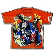 ULTRAMAN Tシャツ型ピンズ ウルトラマンゼロ&ウルトラマンゼット [キャラクターグッズ]