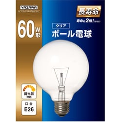 ヨドバシ.com - ヤザワ Yazawa GC100/110V57W95LYZ [ボール電球 60W形