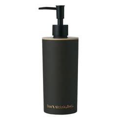 ディスペンサー 丸型 ASOL詰め替えボトル 500ml ブラック