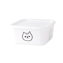 保存容器 PFF NECO スクエアストッカー 猫柄 XS 450ml