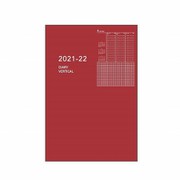 2021年4月始まり Appoint(アポイント) 1週間バーチカル 薄型 B6対応 レッド E9330